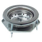 Keeney Stainless Steel Thumb Screw Style Basket Strainer Assembly Image 1