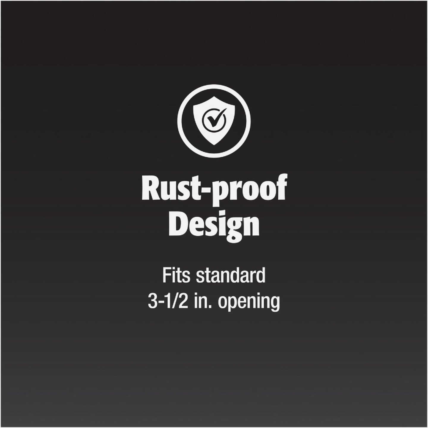 Keeney 3-1/2 In. Stainless Steel Fixed Post Basket Strainer Assembly Image 2