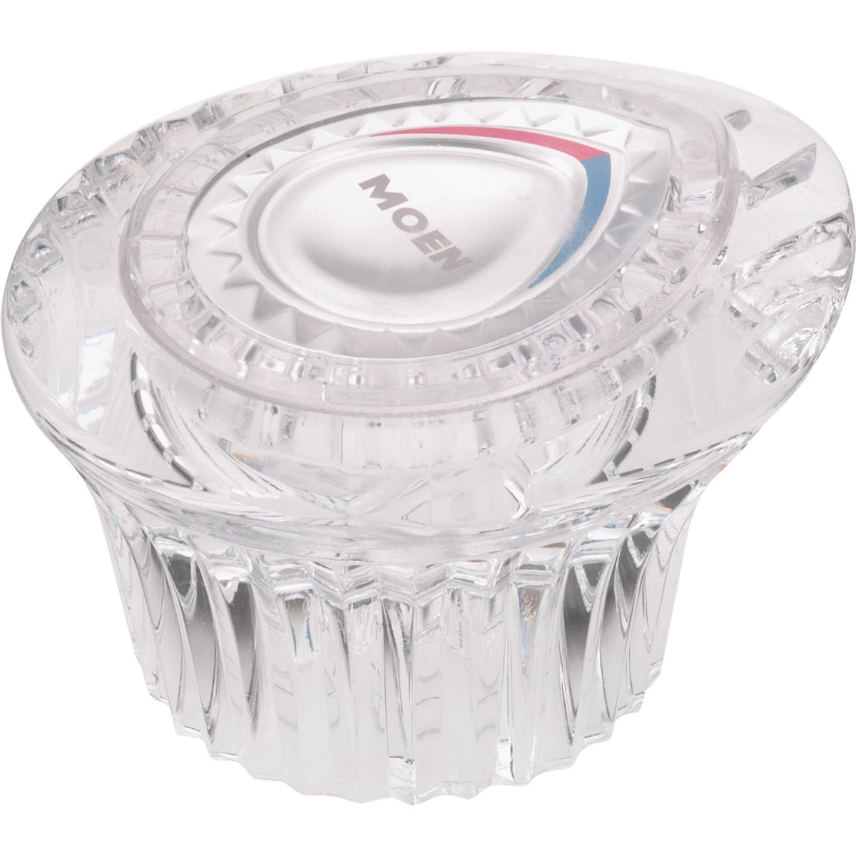 Moen Chateau Acrylic Knob Tub & Shower Replacement Faucet Handle, Clear