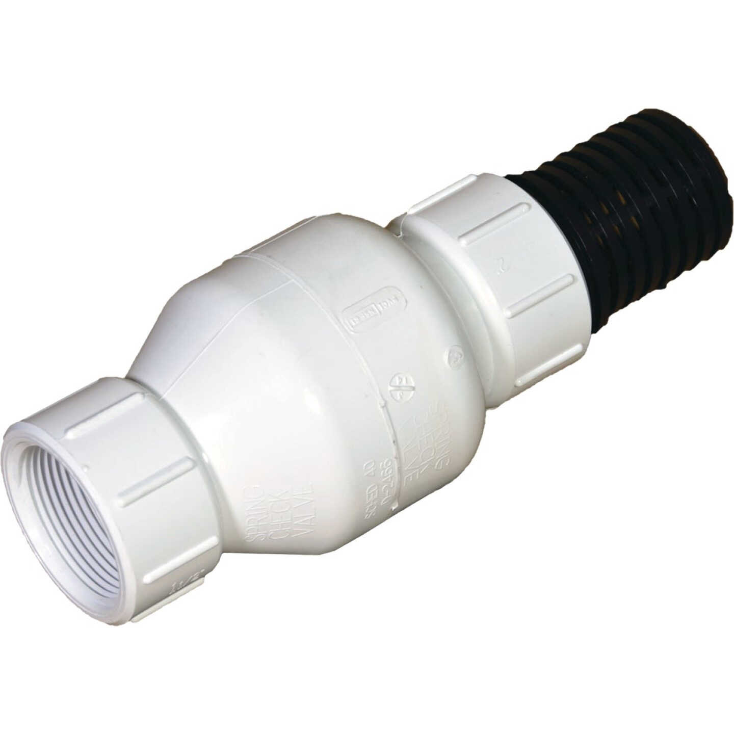 NDS KBI 2 In. PVC Spring Check Valve-Foot Valve Image 1