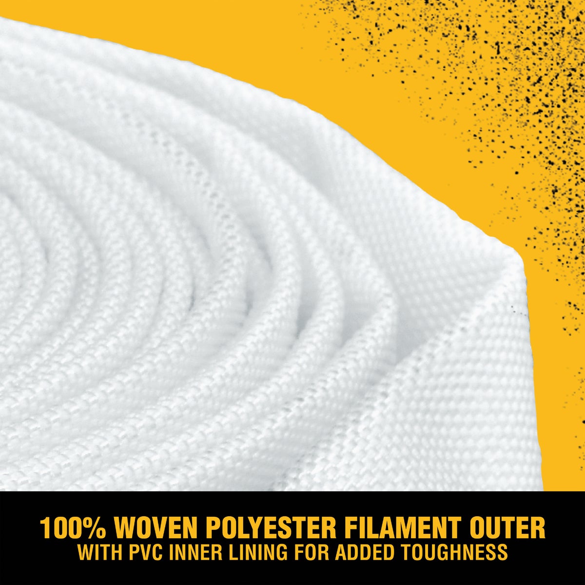 DEWALT 1-1/2 In. x 25 Ft. Industrial Strength Discharge Hose Kit Image 4