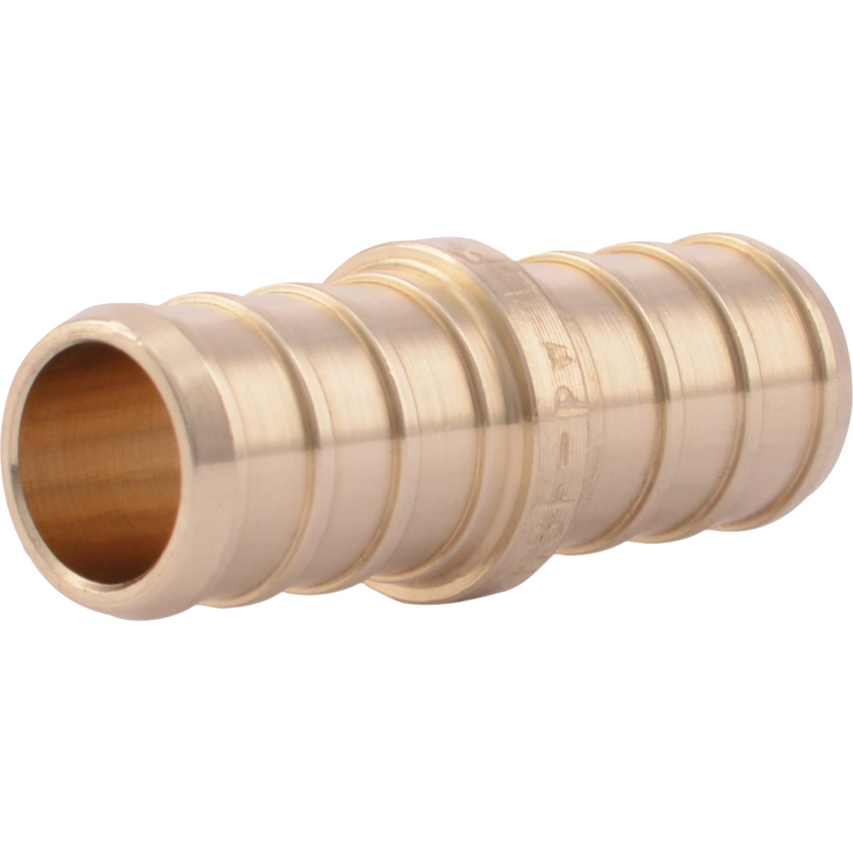 SharkBite Lead-Free Insert 1/2 In. Barb x 1/2 In. Barb Brass PEX Coupling (25-Pack) Image 1