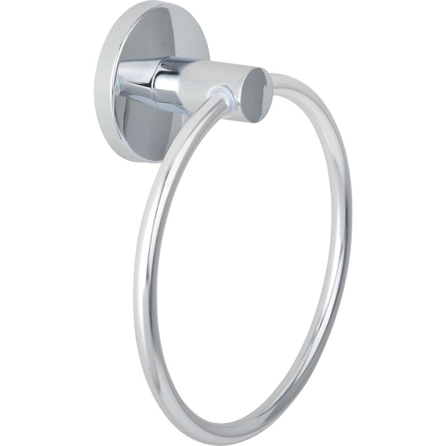 Home Impressions Triton Chrome Towel Ring Image 1