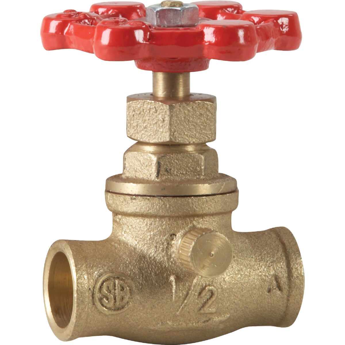 ProLine 3/4 In. SWT x 3/4 In. SWT Brass Stop and Waste Valve