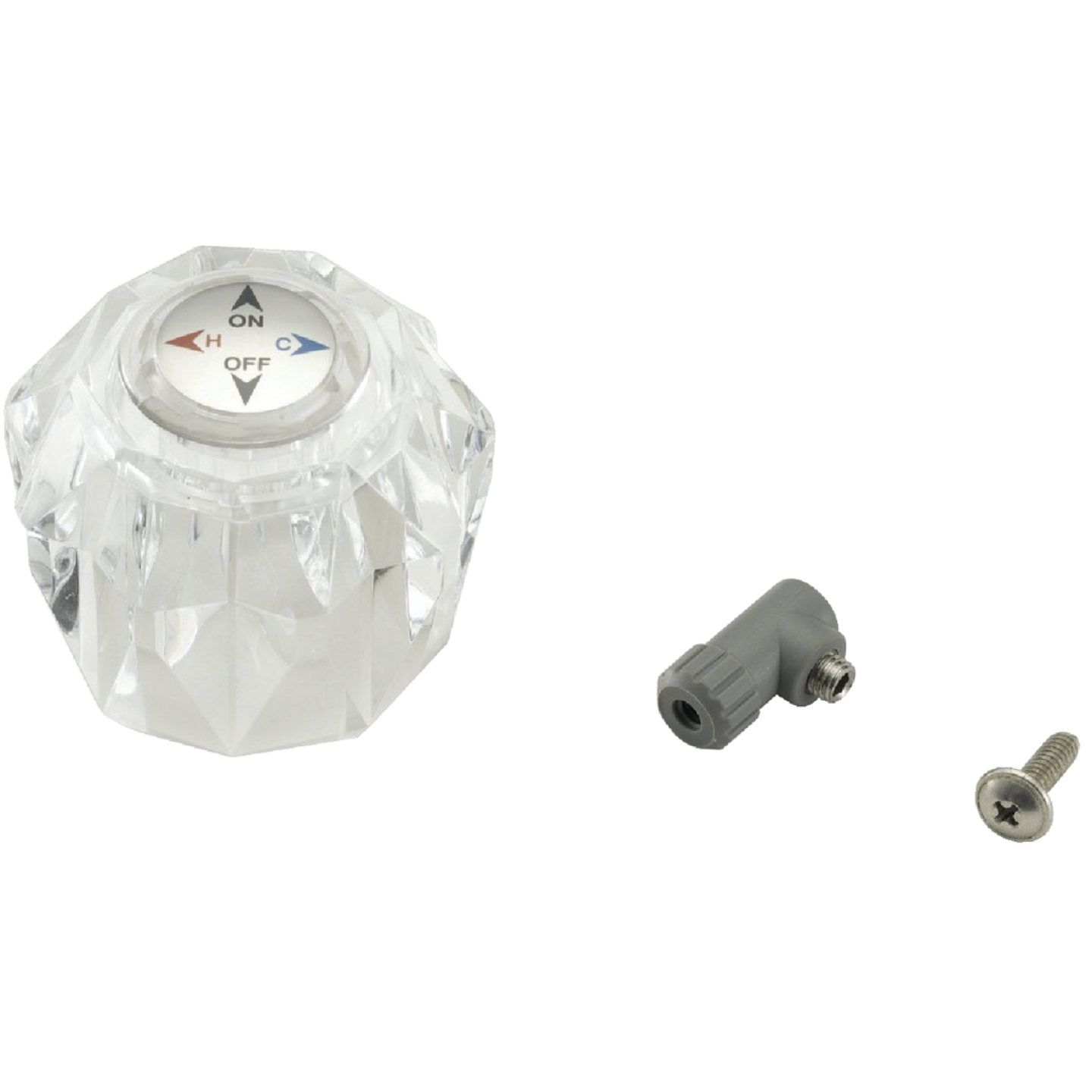 Home Impressions Acrylic Faucet Handle Repair Kit Image 1