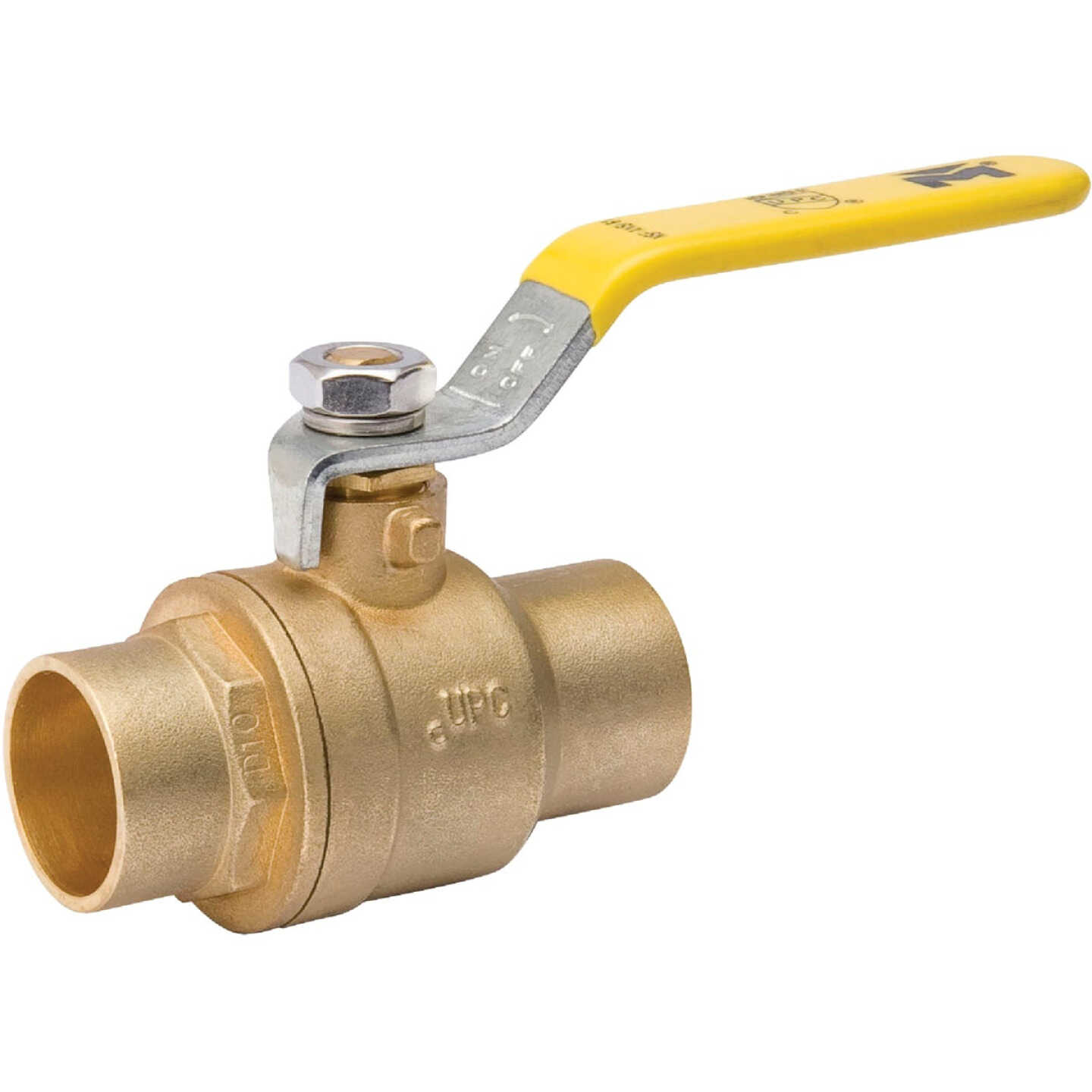 ProLine 3/4 In. SWT x 3/4 In. SWT Brass Ball Valve Image 1