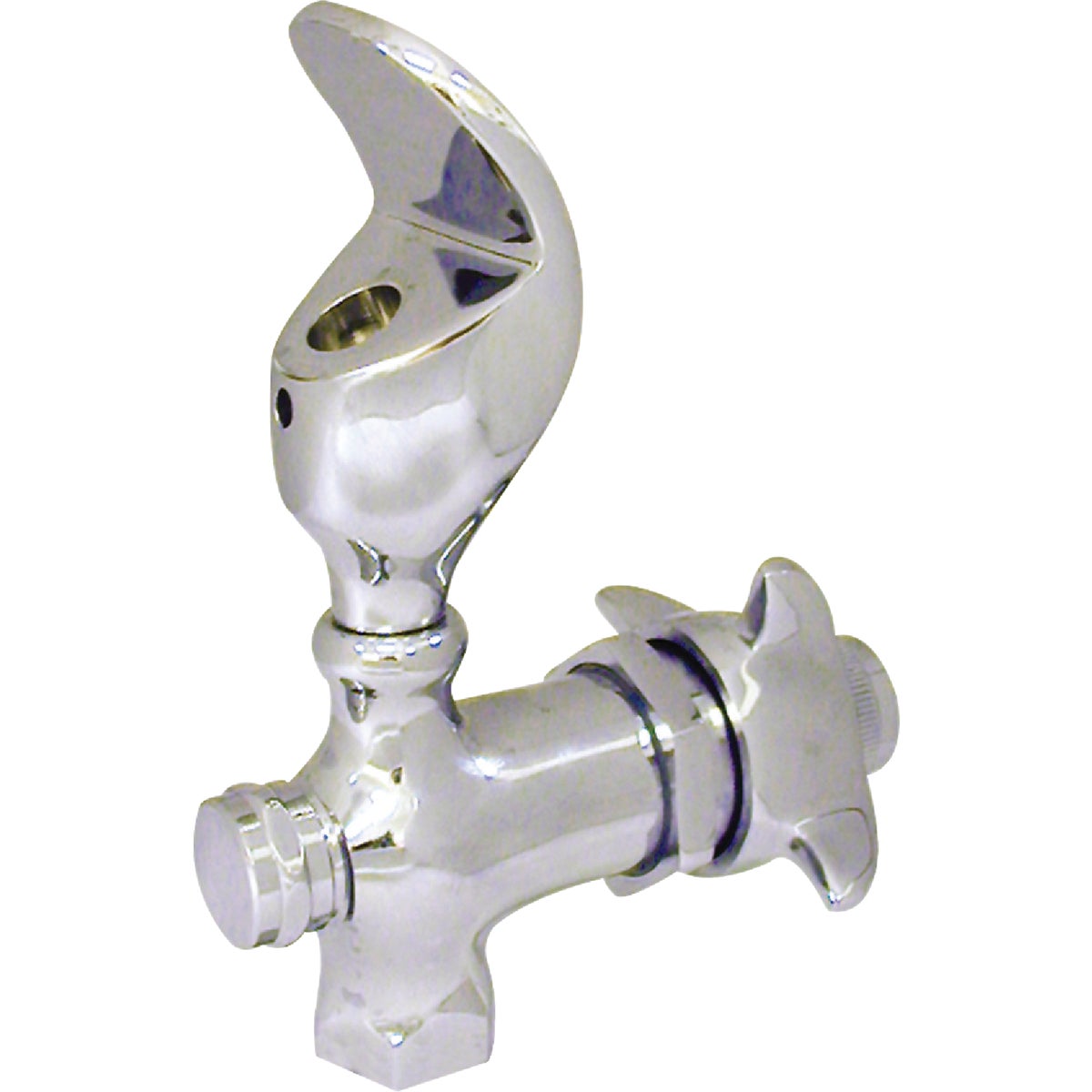 B&K Chrome Self-Closing Drinking Fountain