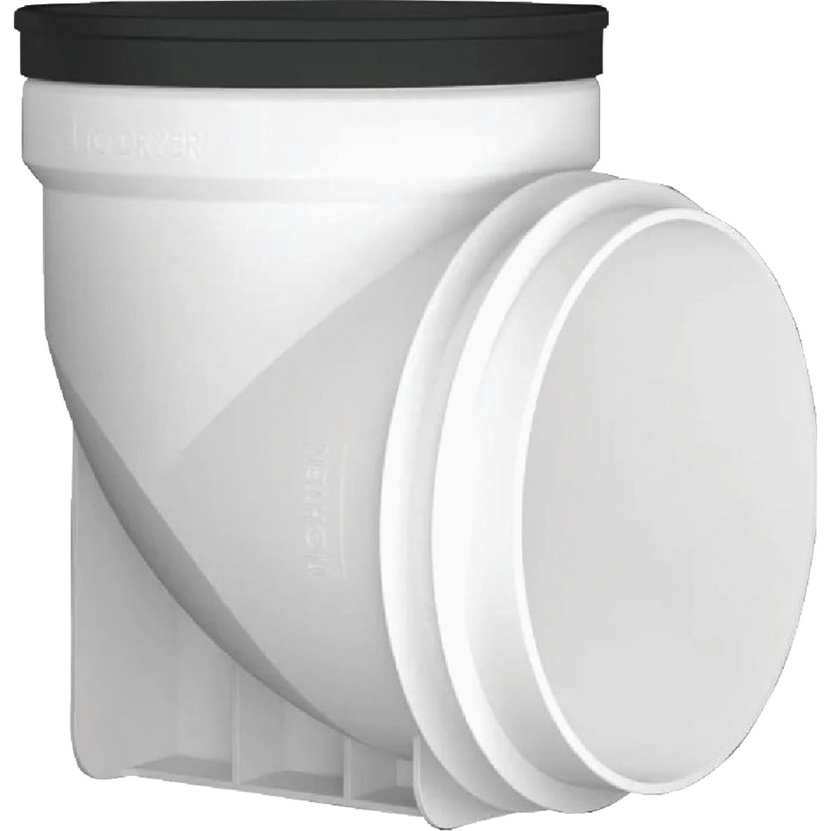 Imperial 4 In. Plastic Dryer Elbow