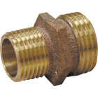 Anderson Metals 3/4 In. MHT x 3/4 In. MIP or 1/2 In. FIP Brass Adapter Image 1