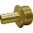 Anderson Metals 1/2 In. Barb x 3/4 In. MHT Brass Hose Barb Image 1