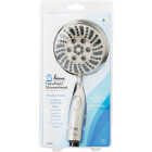 Home Impressions 6-Spray 1.8 GPM Handheld Shower Head, Brushed Nickel Image 2