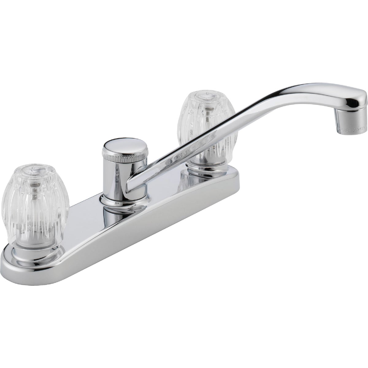 Peerless 2-Handle Knob Kitchen Faucet, Chrome