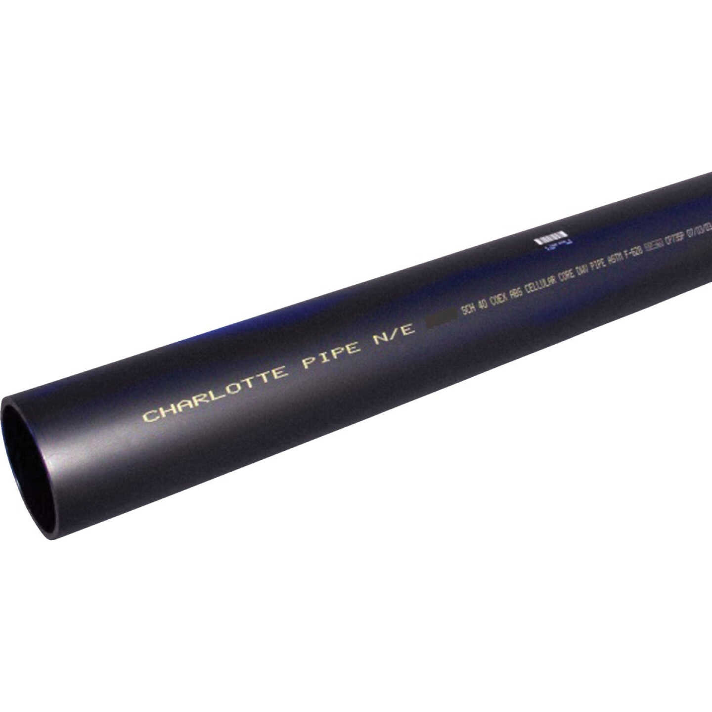 Charlotte Pipe 4 In. x 20 Ft. ABS DWV Pipe Image 1