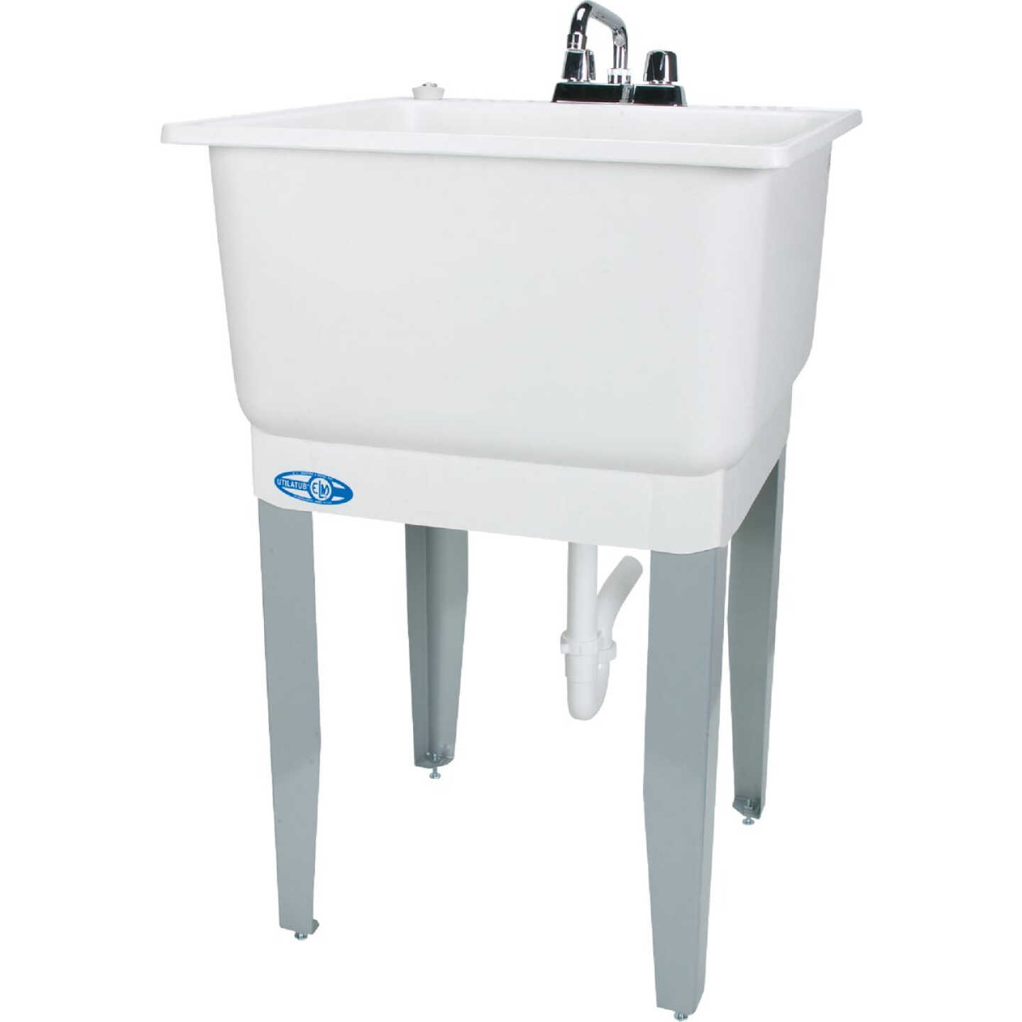 Mustee Utilatub 20 Gallon 23 In. W x 25 In. L Laundry Tub Combo Kit Image 1