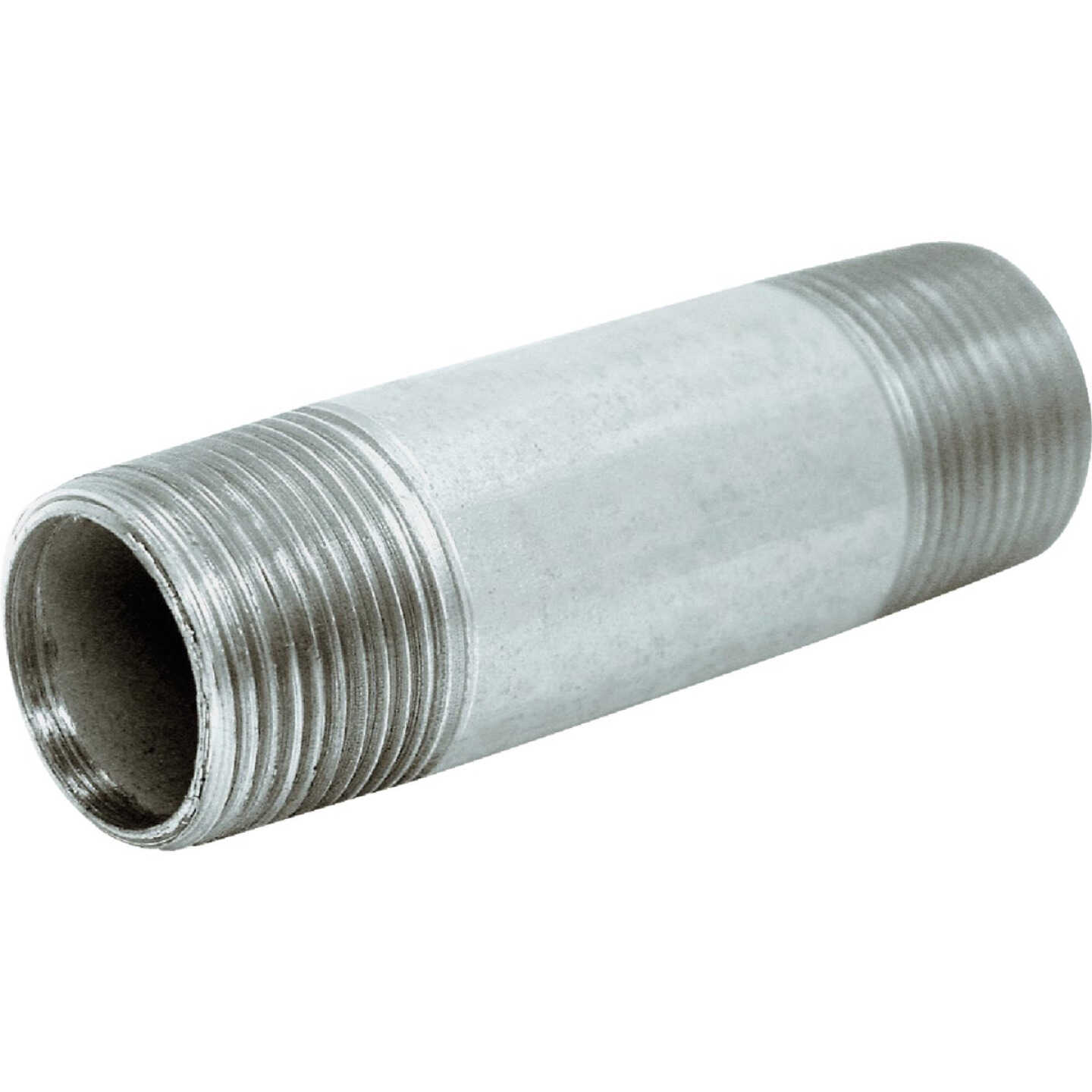 Anvil 1/8 In. x Close Welded Steel Galvanized Nipple Image 1
