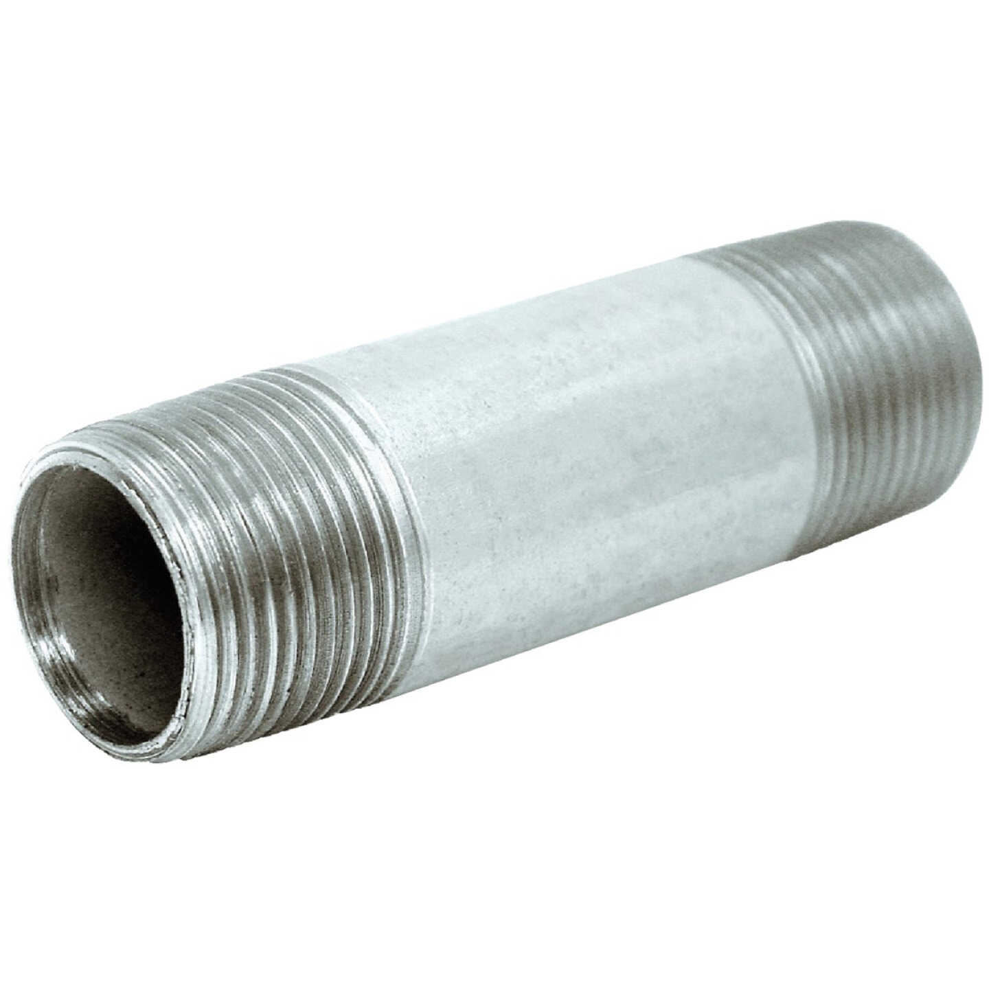 Anvil 1/4 In. x 3-1/2 In. Welded Steel Galvanized Nipple Image 1
