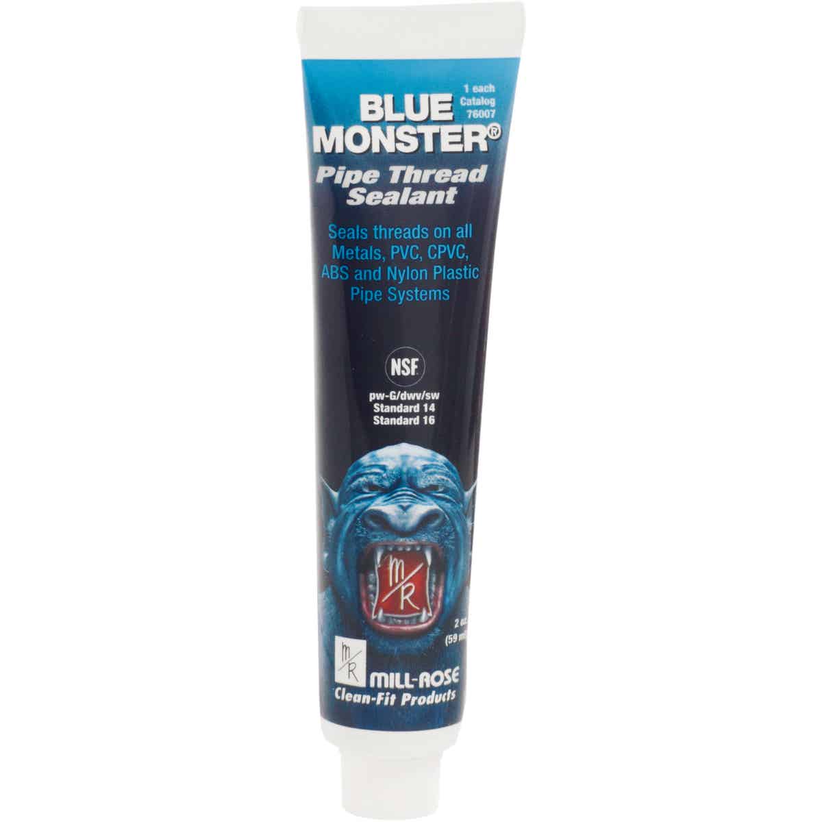 BLUE MONSTER 2 Oz. Blue Industrial Grade Pipe Thread Compound