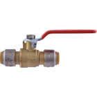 SharkBite 1/2 In. Brass Push-Fit Ball Valve Image 7