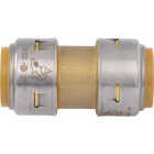 SharkBite 1 In. Push-to-Connect Straight Brass Coupling Image 3