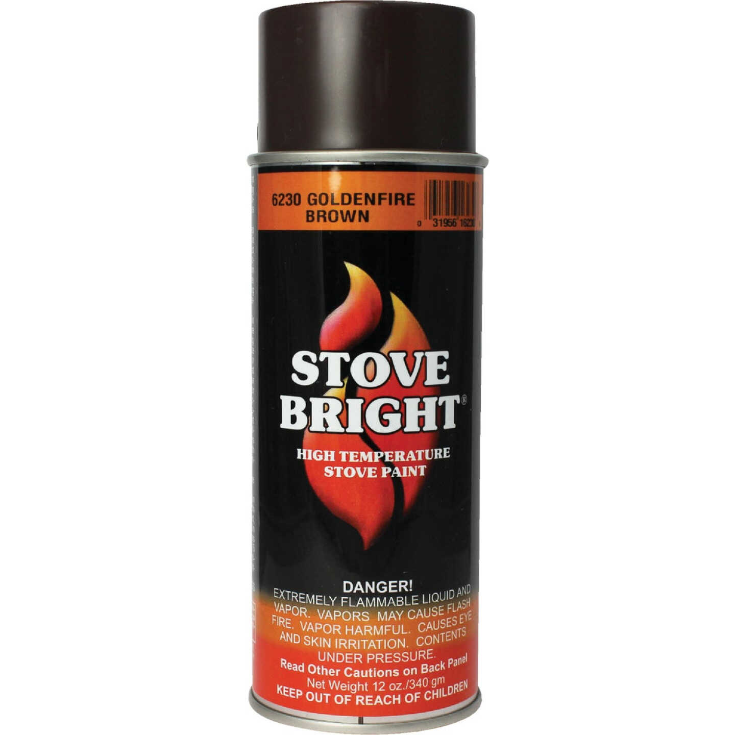 Stove Bright Gloss Golden Fire Brown 12-3/4 Oz. High Heat Spray Paint Image 1