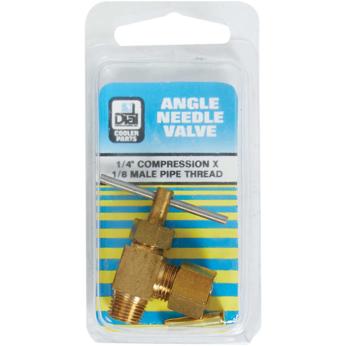 Dial 1/4 In. C X 1/8 In. MPT Needle Angle Valve Image 2