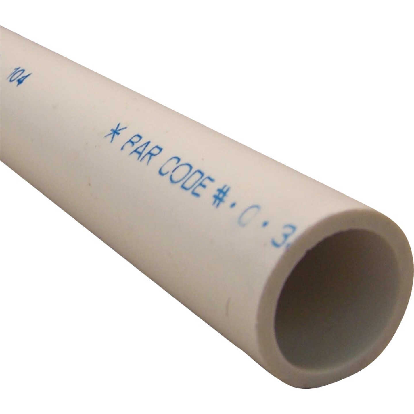 Charlotte Pipe 1-1/4 In. x 5 Ft. Schedule 40 Cold Water PVC Pressure Pipe Image 1