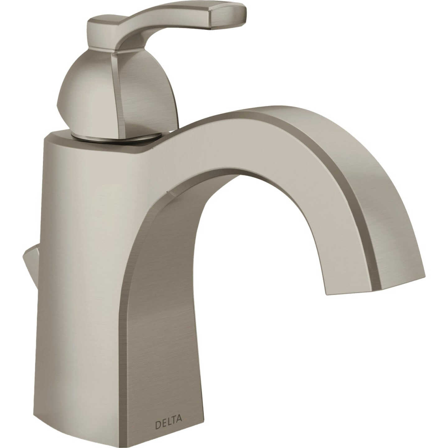 Delta Flynn Stainless Single-Handle 4 In. Centerset Bathroom Faucet Image 1