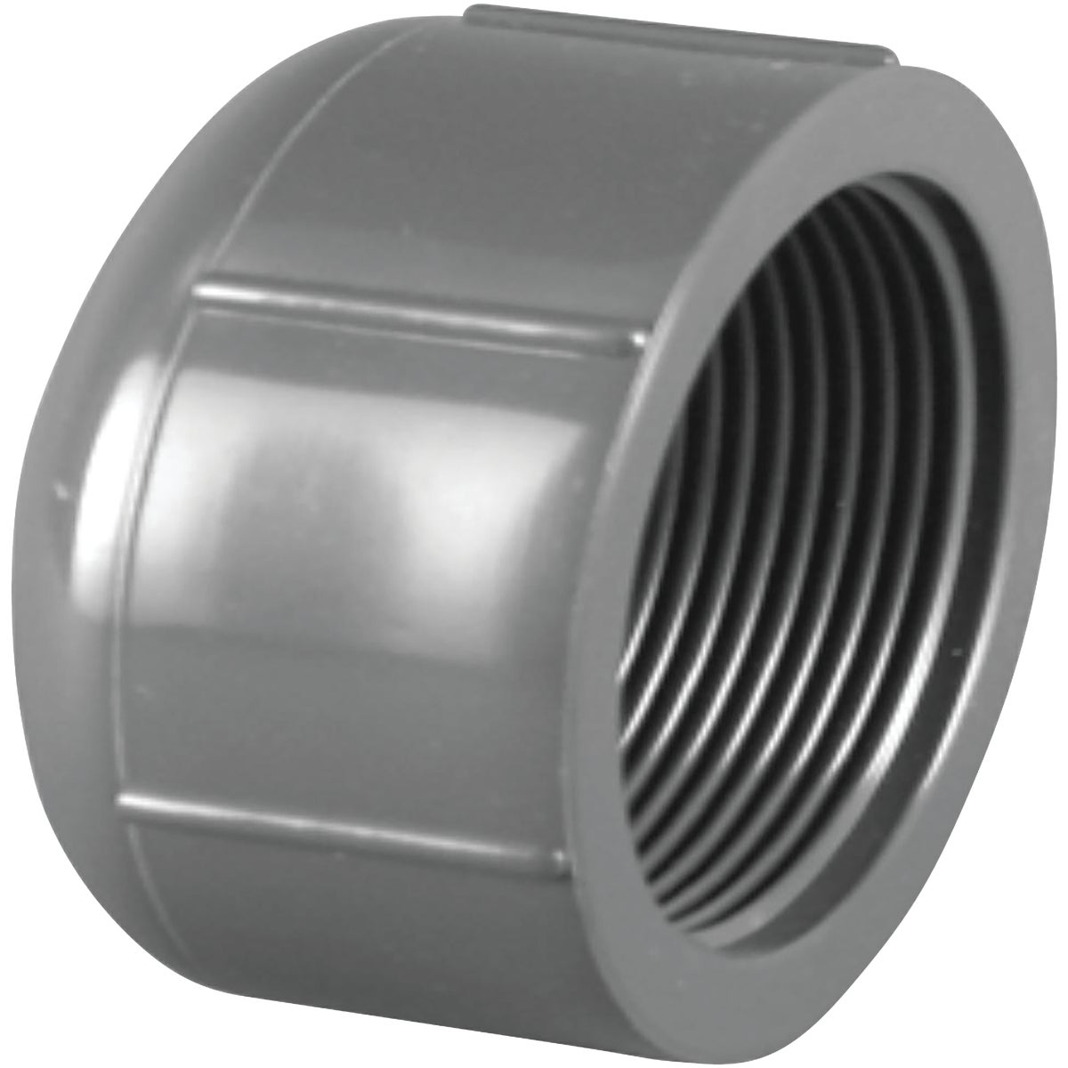 Charlotte Pipe 1/2 In. FIP Schedule 80 Threaded PVC Cap