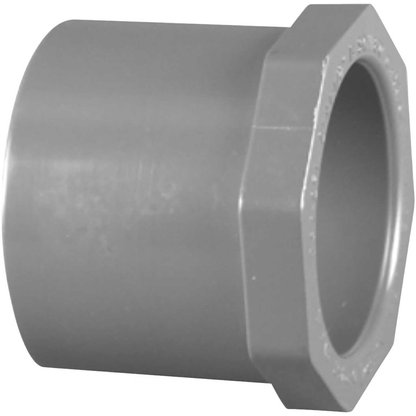 Charlotte Pipe 1-1/2 In. Spigot x 1 In. Slip Schedule 80 PVC Bushing Image 1