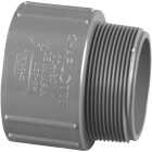 Charlotte Pipe 1-1/2 In. Schedule 80 Male PVC Adapter Image 1