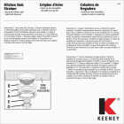 Keeney Work Horse 3-1/2 In. to 4 In. Black Stainless Steel Strainer Image 7