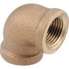 Anderson Metals 1/4 In. 90 Deg. Red Brass Threaded Elbow (1/4 Bend) Image 1