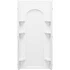 Sterling Ensemble 36 In. W. x 72-1/2 In. H. White Vikrell Shower Back Wall Image 1