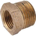 Anderson Metals 3/4 In. MPT x 1/2 In. FPT Red Brass Hex Reducing Bushing Image 1
