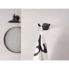 Moen Lindor Double Robe Hook, Matte Black Image 2