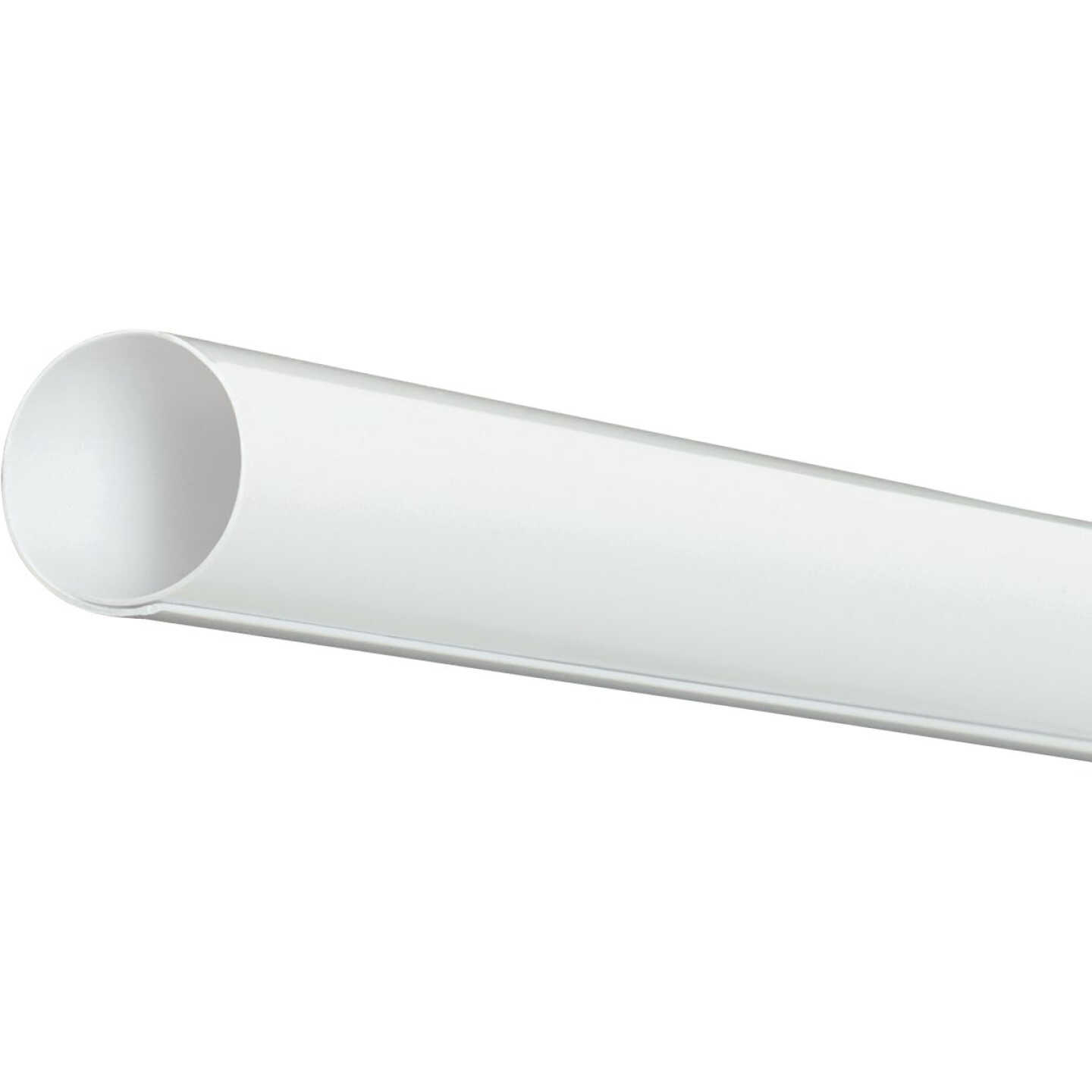 Zenith Zenna Home 60 In. White Shower Rod Cover Image 1