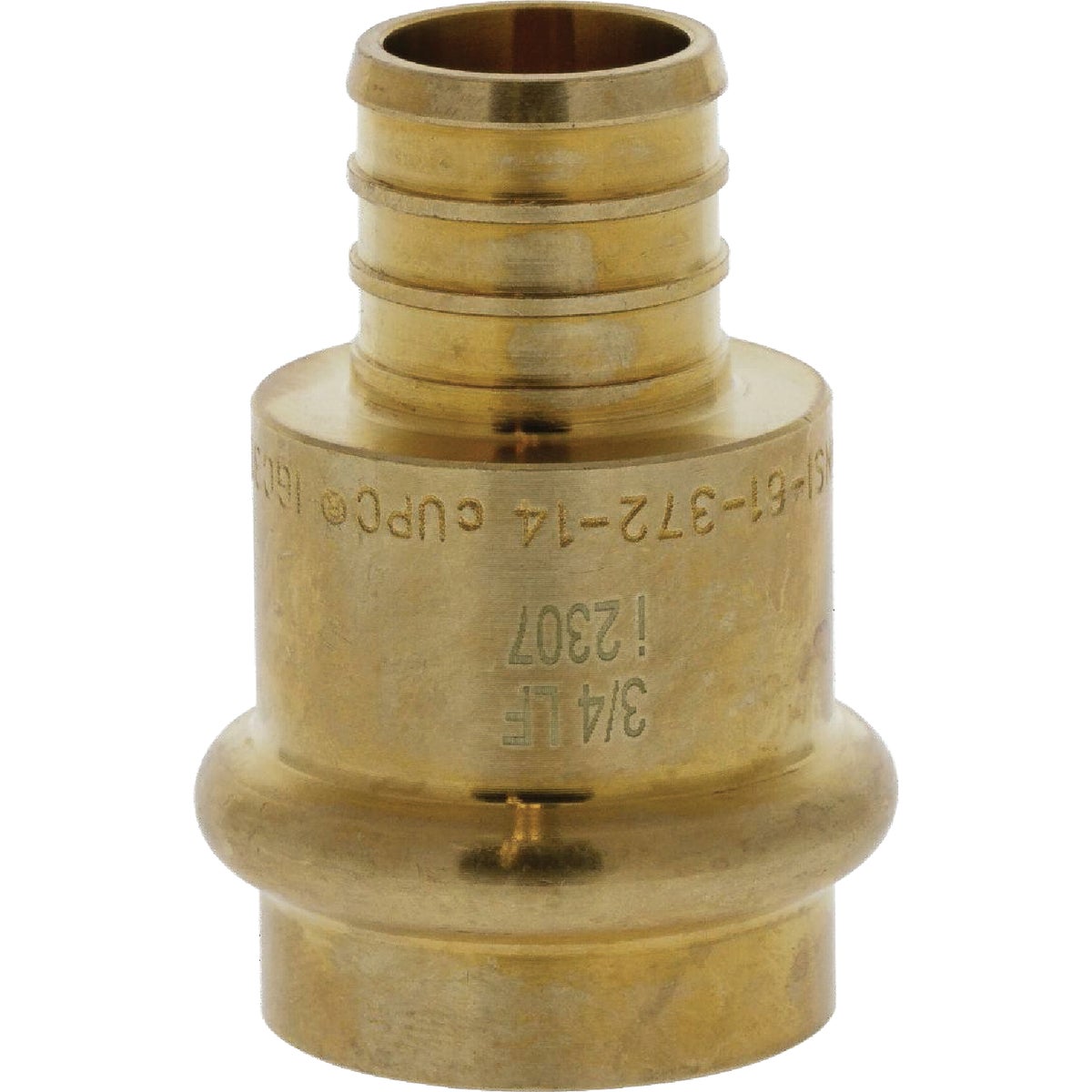 Nibco 3/4 In. Press x F1807 LF BR PEX Transition Fitting Image 1