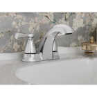 Moen Banbury 2-Handle Lever Centerset Bathroom Faucet with Pop-Up, Chrome Image 2