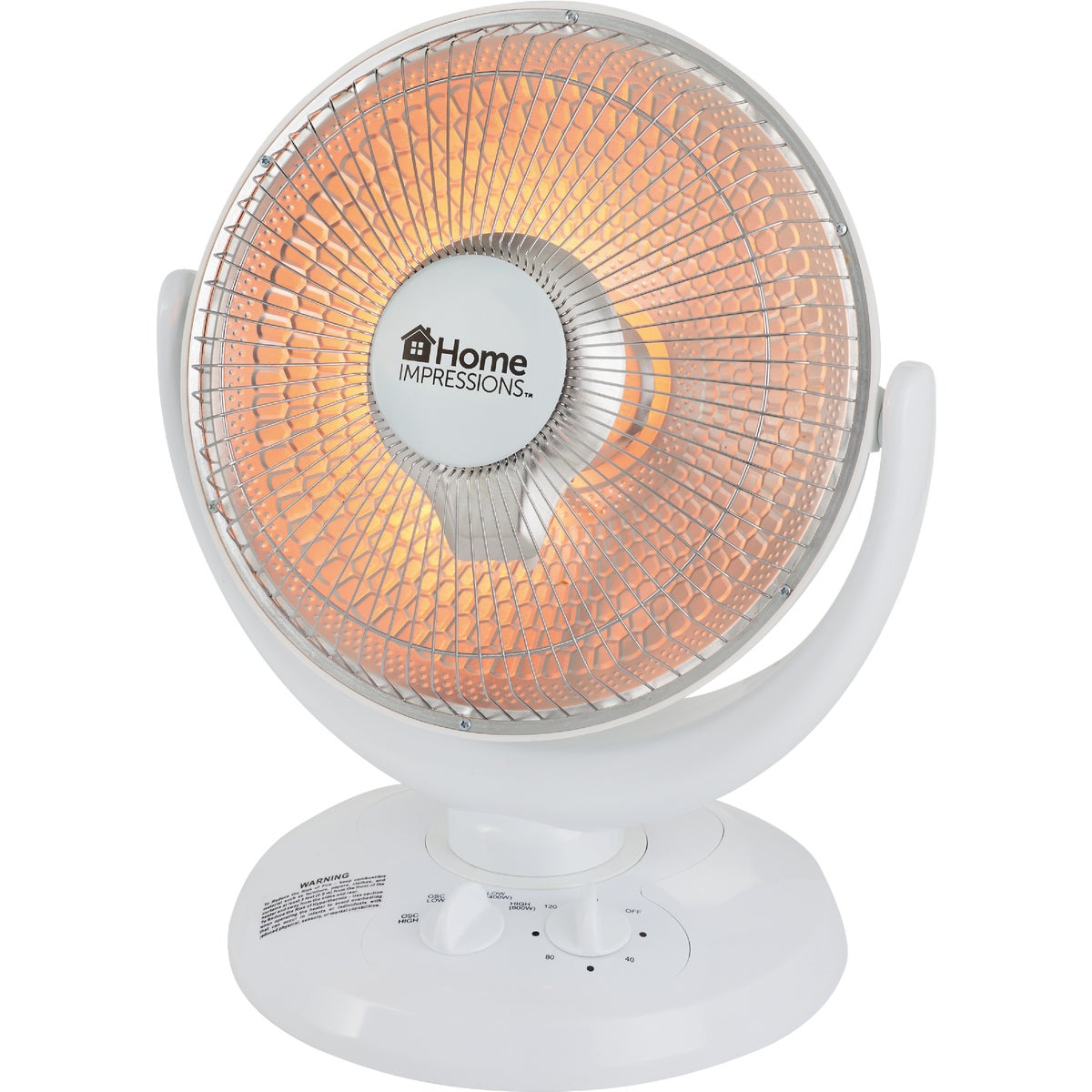 Home Impressions 800W Parabolic Electric Space Heater Image 4