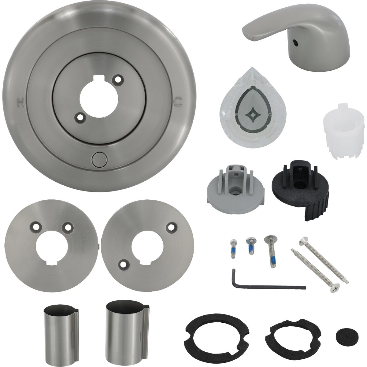 Danco Brushed Nickel Moen Tub & Shower Trim Kit, Brushed Nickel Image 5