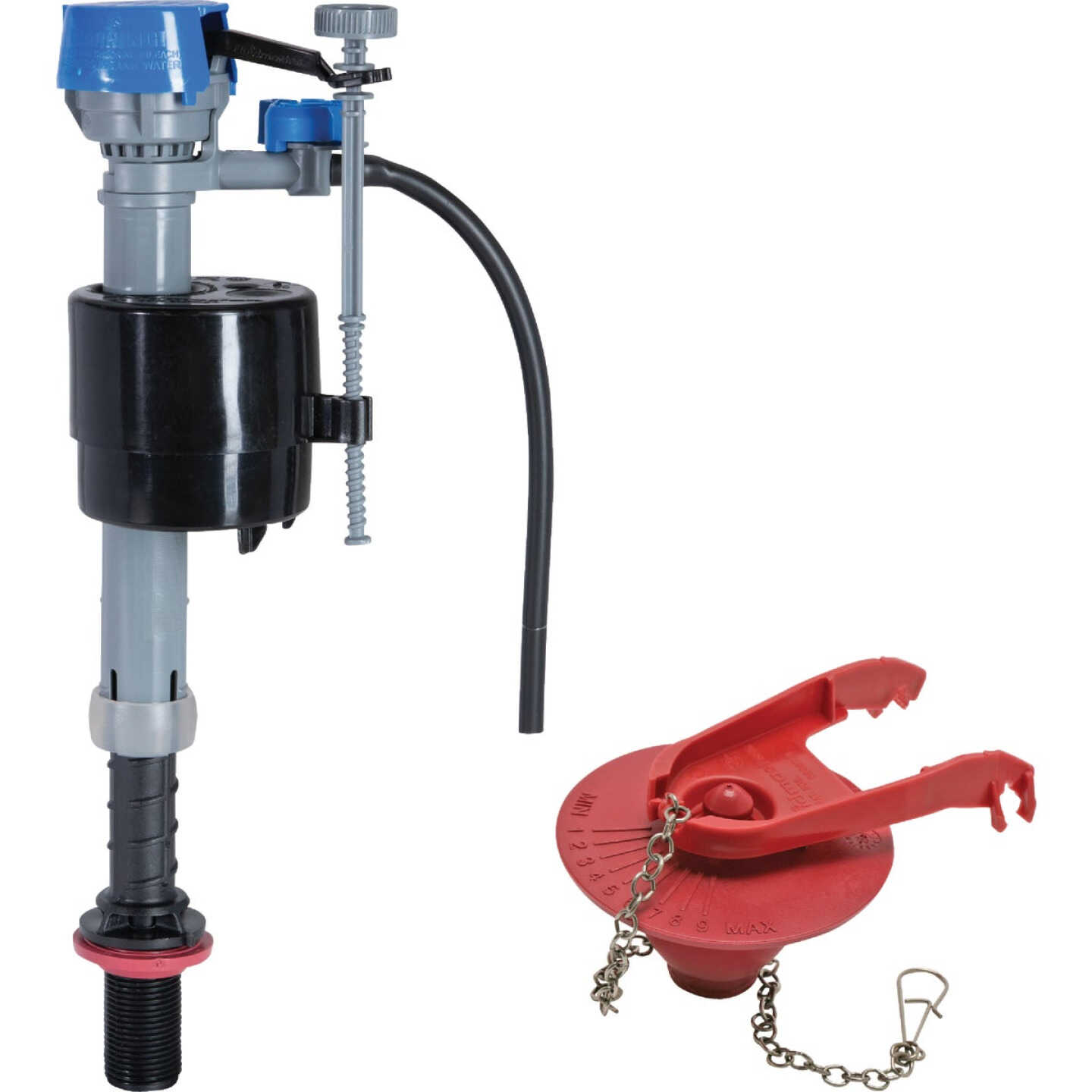 Fluidmaster PerforMAX Fill Valve & 2 In. Flapper Kit Image 1