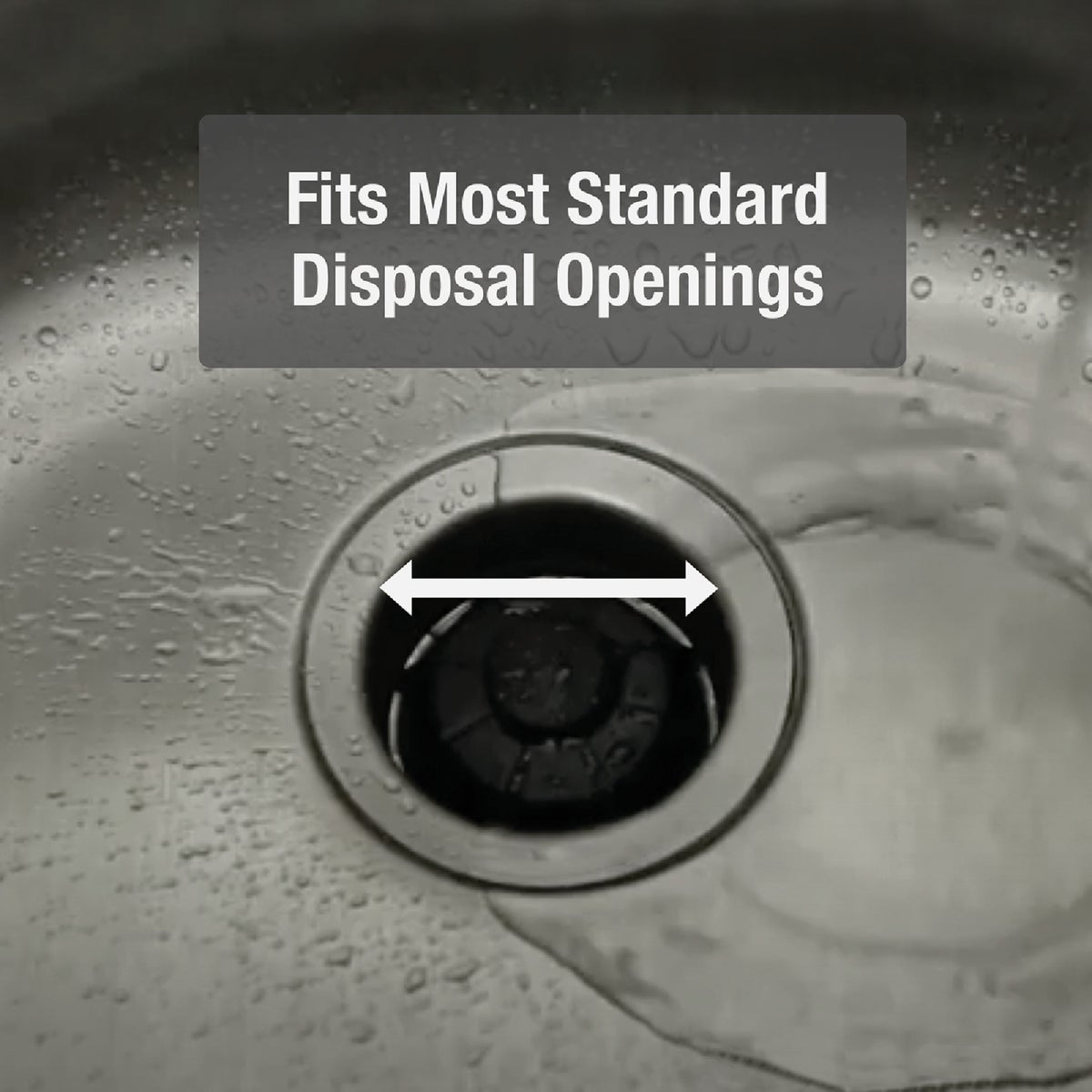 Danco 2-1/2 In. Dia Black Plastic Disposable Genie Disposer Strainer Image 2