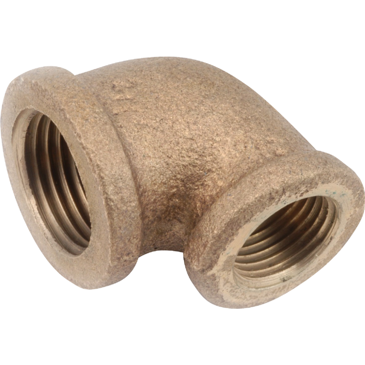 Anderson Metals 3/4 In. x 1/2 In. 90 Deg. Red Brass Elbow (1/4 Bend) Image 1