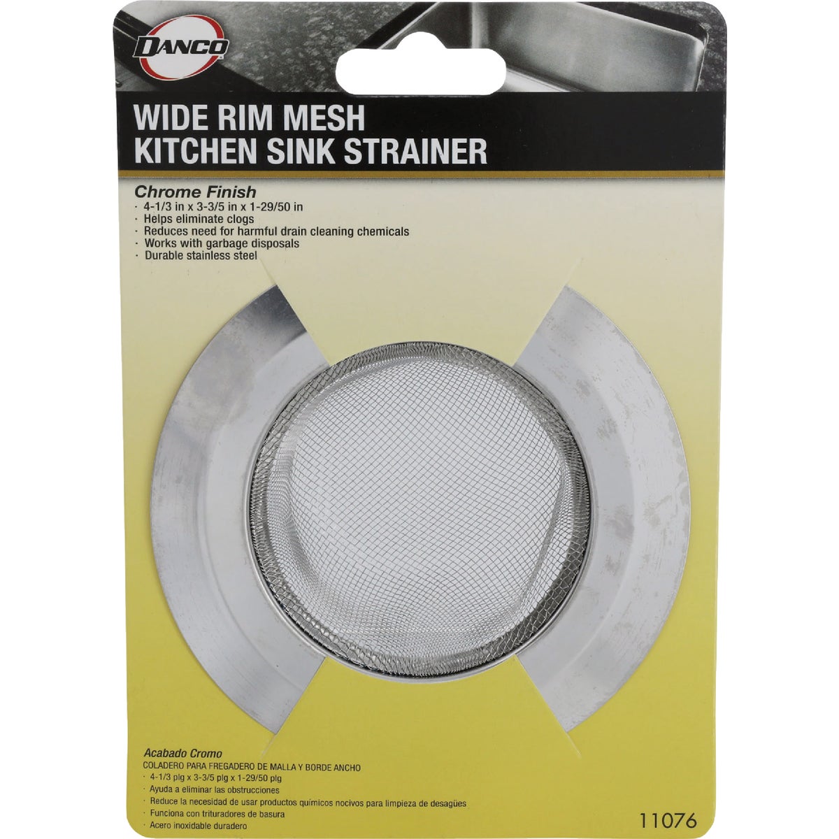 Danco Wide Rim Basket Kitchen Sink Strainer Image 2
