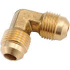 Anderson Metals 3/8 In. x 3/8 In. 90 Deg. 2-Way Flare Brass Elbow (1/4 Bend) Image 1