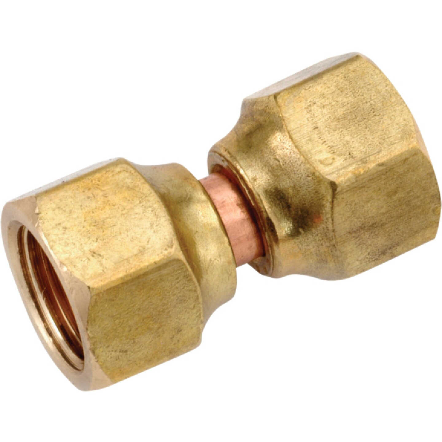 Anderson Metals 1/2 In. x 3/8 In. Brass Flare Swivel Connector Image 1