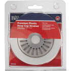 Keeney Plastic Basket Strainer Assembly, White Image 2