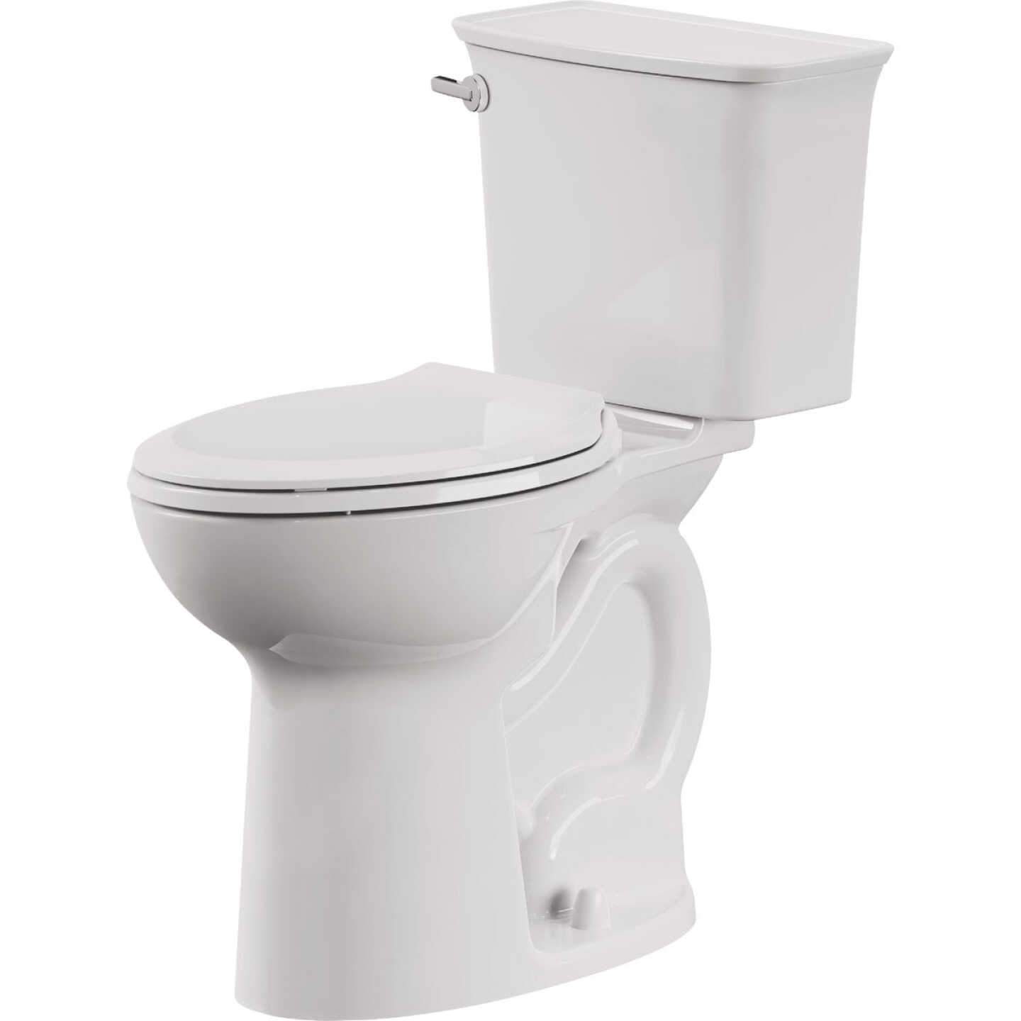 American Standard Elevation White Extra-Tall 19 In. Elongated Bowl 1.28 GPF Toilet-to-Go Image 1