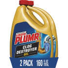 Liquid-Plumr 80 Oz. Pro-Strength Full Drain Clog Destroyer (2-Pack) Image 1