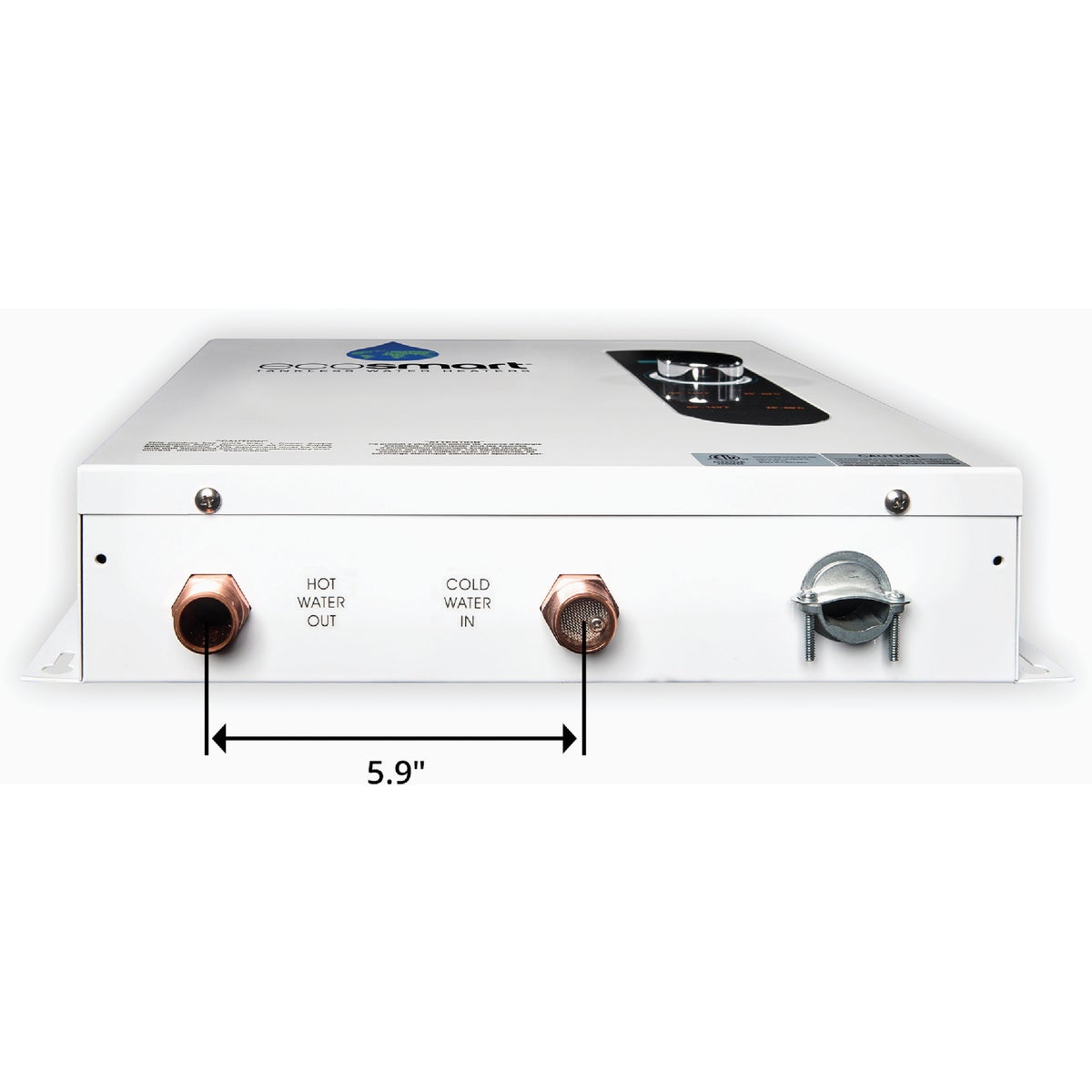 EcoSMART 240V Single Phase 27kW Tankless Electric Water Heater Image 6